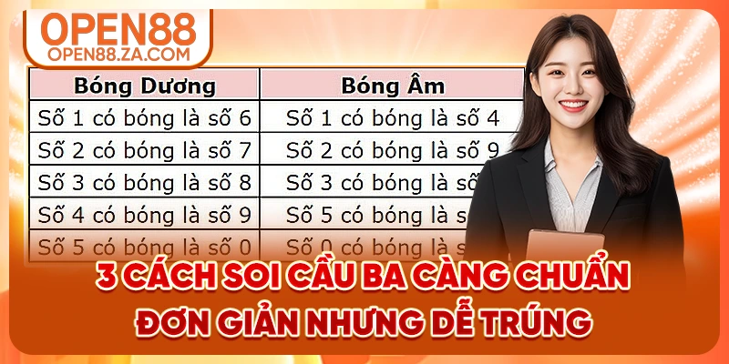 Cách Soi Cầu Ba Càng Chuẩn