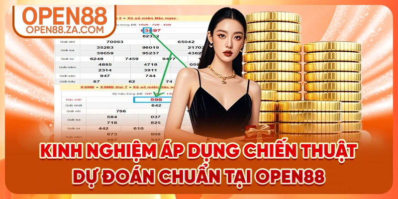 Kinh nghiệm áp dụng chiến thuật dự đoán chuẩn tại OPEN88
