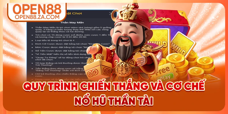 Quy trình chiến thắng và cơ chế nổ hũ Thần Tài